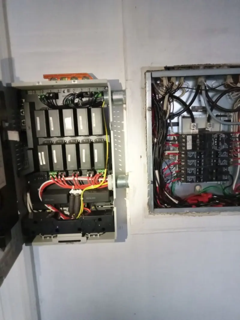 Electrical panel upgrade completed for Carbon Monoxide Detector Installation in Steiner Ranch